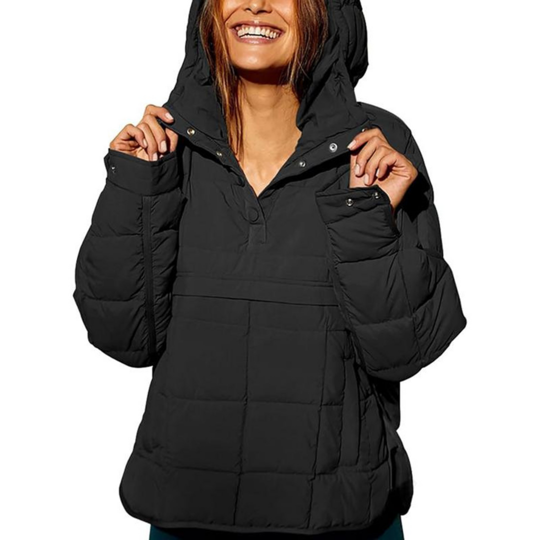 Jessy™ – Oversized Hooded Pullover Jacket