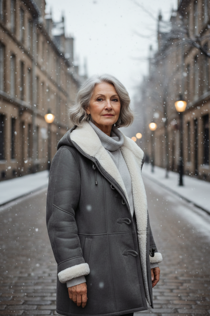 The Aspen-Shearling Coat